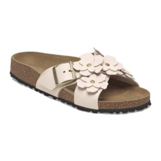 Adorno floral Siena en piel natural