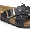 Adorno floral Siena en piel natural