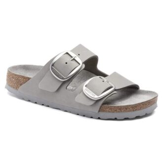 Arizona Big Buckle de cuero nobuck natural
