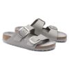 Arizona Big Buckle de cuero nobuck natural