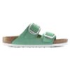 Arizona Big Buckle, piel nobuck, verde jade intenso