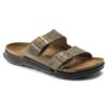 Arizona Crosstown para hombre, piel aceitada, caqui desgastado