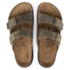 Arizona Crosstown para hombre, piel aceitada, caqui desgastado