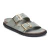 Arizona Droplet Buckle Cuero natural charol