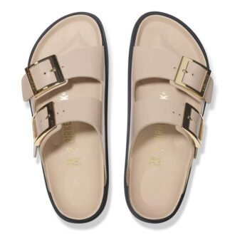 Arizona Droplet Buckle Cuero natural charol