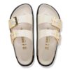 Arizona Droplet Buckle Cuero natural charol