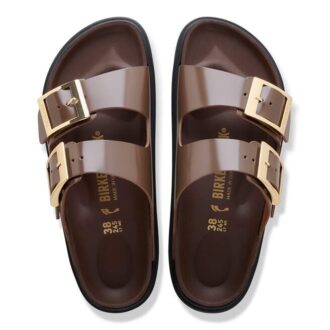Arizona Droplet Buckle Cuero natural charol