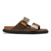 Arizona Droplet Buckle Cuero natural charol
