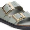 Arizona Droplet Buckle Cuero natural charol
