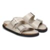 Arizona Droplet Buckle Cuero natural charol