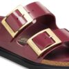 Arizona Droplet Buckle Cuero natural charol