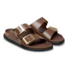Arizona Droplet Buckle Cuero natural charol