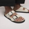Arizona Droplet Buckle Cuero natural charol