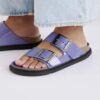 Arizona Droplet Buckle Cuero natural charol