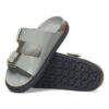 Arizona Droplet Buckle Cuero natural charol