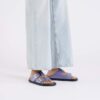 Arizona Droplet Buckle Cuero natural charol