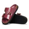 Arizona Droplet Buckle Cuero natural charol