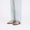 Arizona Droplet Buckle Cuero natural charol