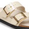 Arizona Droplet Buckle Cuero natural charol