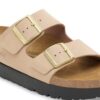 Arizona Pap Flex con plataforma de piel de nubuck