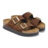 Arizona Pap Flex con plataforma de piel de nubuck