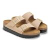 Arizona Pap Flex con plataforma de piel de nubuck