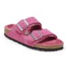 Arizona Shearling Cuero de ante y piel de oveja Fucsia Tulip