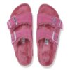 Arizona Shearling Cuero de ante y piel de oveja Fucsia Tulip
