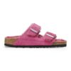 Arizona Shearling Cuero de ante y piel de oveja Fucsia Tulip