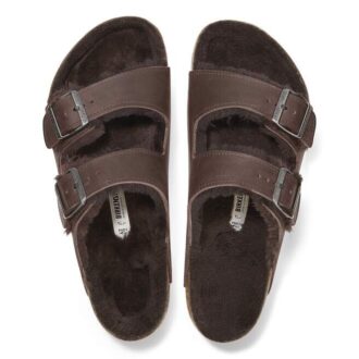 Arizona Shearling Cuero engrasado Habana