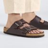 Arizona Shearling Cuero engrasado Habana