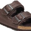Arizona Shearling Cuero engrasado Habana