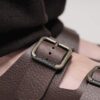 Arizona Wire Buckle de cuero natural