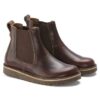 Birmingham Slip on para mujer, piel natural aceitada