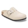 Boston Big Buckle de piel natural