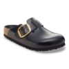 Boston Big Buckle de piel natural