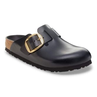 Boston Big Buckle de piel natural