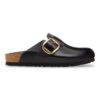 Boston Big Buckle de piel natural