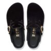 Boston, Big Buckle, ribete, remache, logotipo, tejido, terciopelo, negro