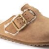 Boston Bold de piel natural con forro de borrego