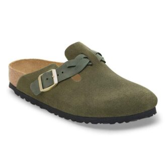Boston Braided Suede Leather