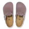 Boston Kids de ante morado descolorido