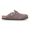 Boston Kids de ante morado descolorido