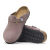Boston Kids de ante morado descolorido