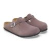 Boston Kids de ante morado descolorido