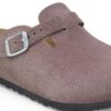 Boston Kids de ante morado descolorido