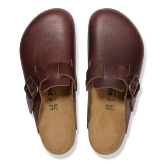 Boston Wire Buckle de cuero natural