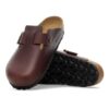 Boston Wire Buckle de cuero natural