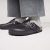 Boston Wire Buckle de cuero natural