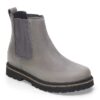 Botas de media caña sin cordones Highwood para mujer en piel nobuk
